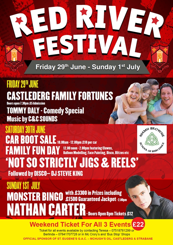 Castlederg Red River Festival Tyrone GAA