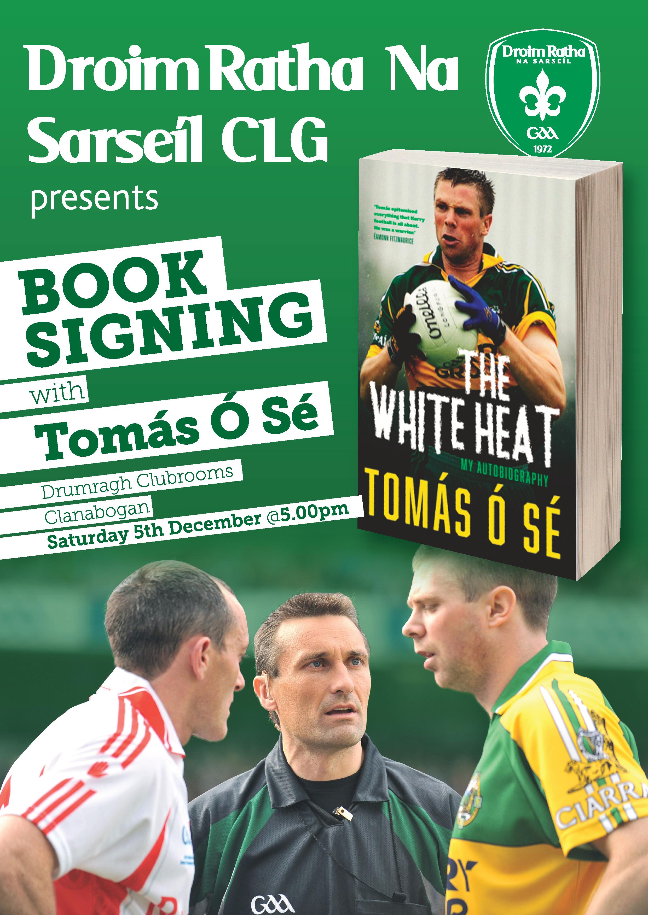 Tomas O Se book launch in Drumragh