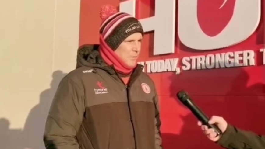 Interview with Tyrone U. 17 Manager Collie Holmes