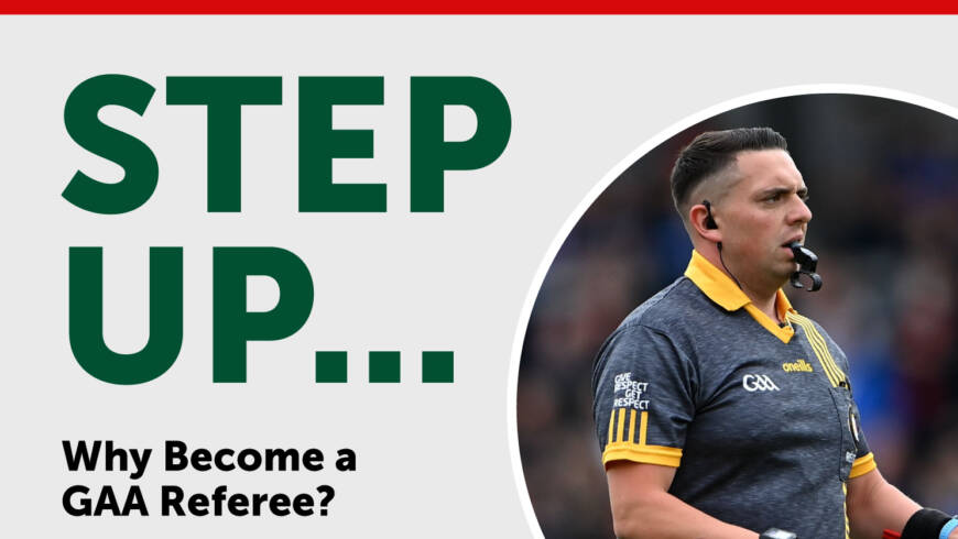 Tyrone Referee’s Recruitment Drive, Clubs must play their part