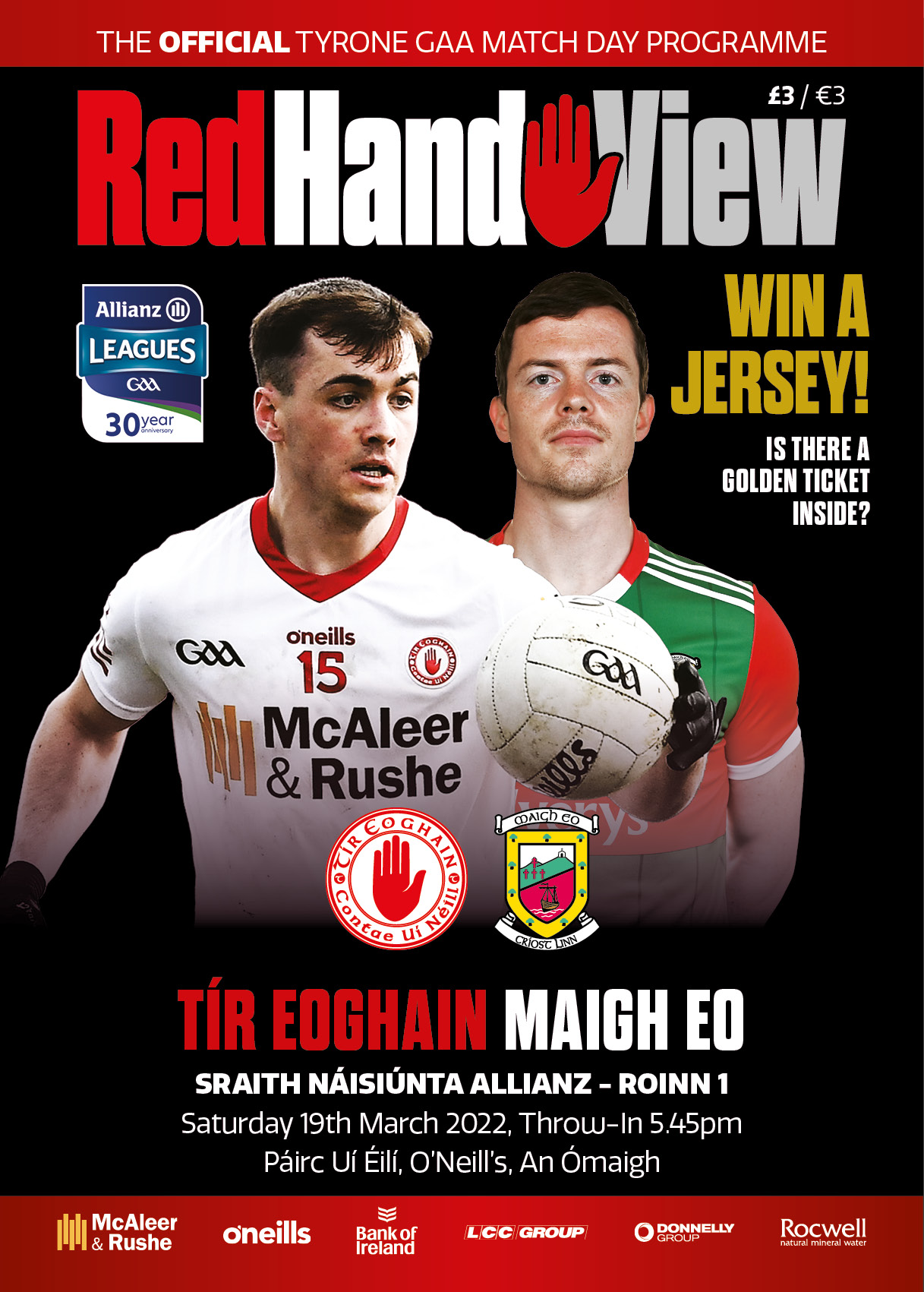 Red Hand View Edition No. 4 Programme Preview