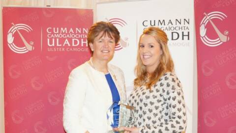 Tyrone Camogie News – Shauna Jordan takes Ulster camogie award
