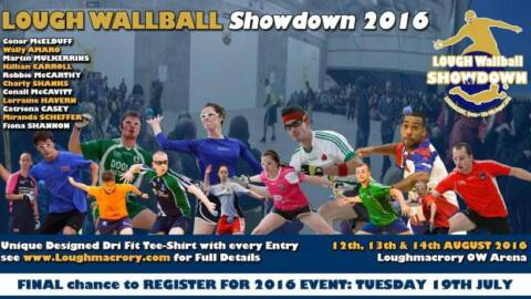 Loughmacrory WALLBALL Showdown 2016 – Final Entry Deadline