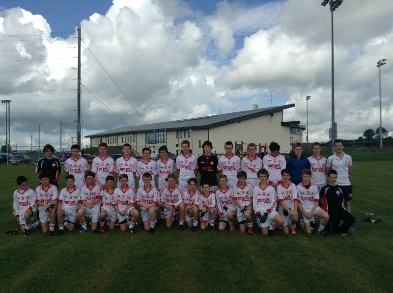 2. Tyrone U14 East 2013 pictured with Manager Sean Murtagh