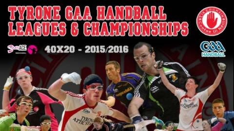 Tyrone GAA Handball Leagues deadline Thursday