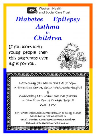 Awareness Evening on Diabetes Asthma and Epilepsy in children