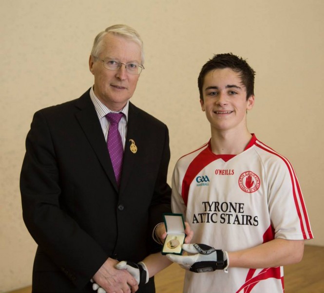 All Ireland Under 16 Champion Sean Kerr
