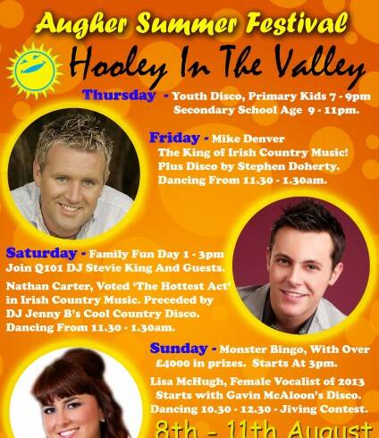 Augher – Hooley in the Valley Festival – 8th to 11th August