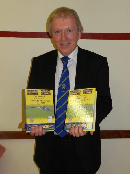 Author Terry McShane with volumes 1&2