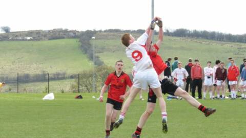 Under 16s and Under 17s in action at Garvaghey