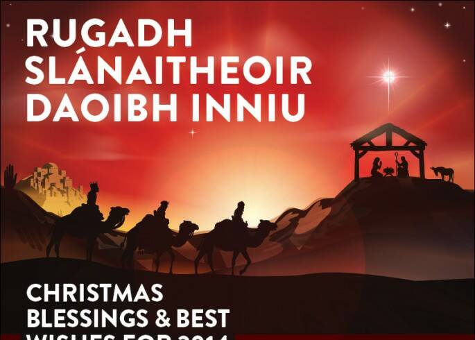 Christmas Blessings & Best Wishes for 2014 from Tyrone GAA