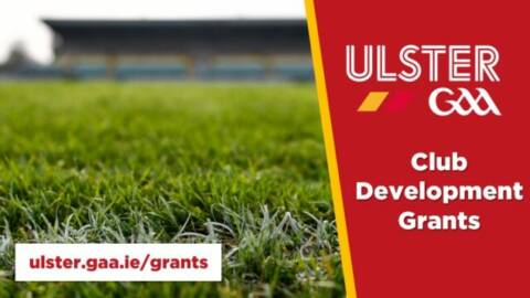Tyrone GAA welcomes all clubs to Garvaghey tonight Monday 17th Oct for a seminar on GAA Club Grants.