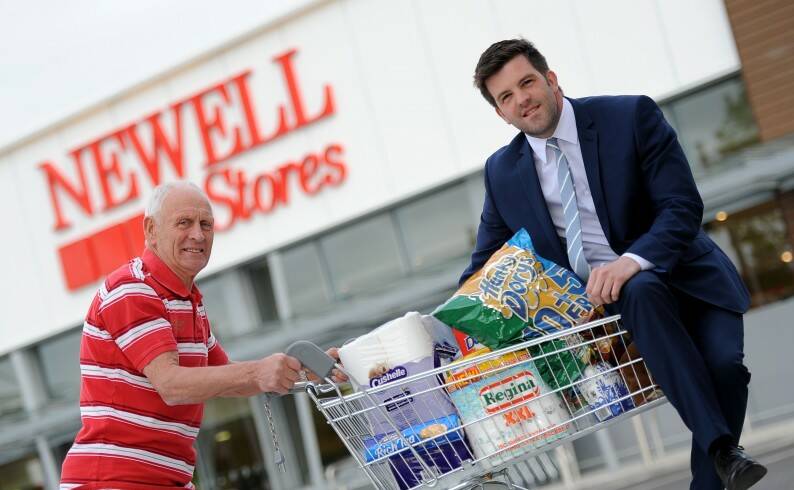 SUPERMARKET SWEEP FOR CLUB TYRONE