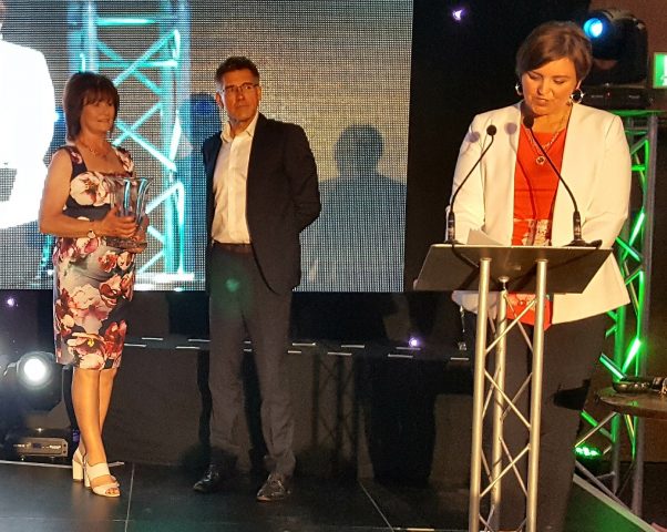Cathal picks up Award
