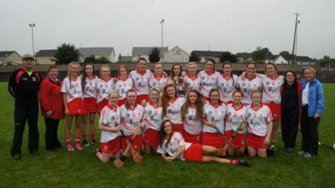 Dungannon Camogs lift Junior Championship cup