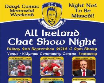 All Ireland Chat Night in Killyman