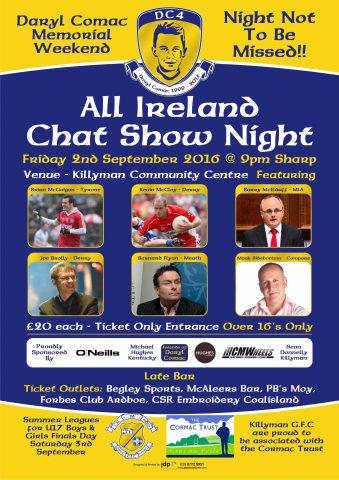 All Ireland Chat Night in Killyman