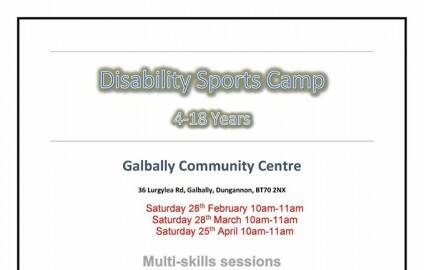 Disability Sports Camp in Galbally