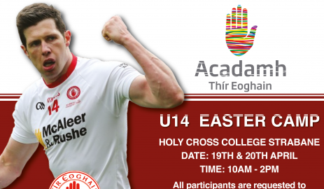 U14 Easter Camp – Holy Cross College, Strabane