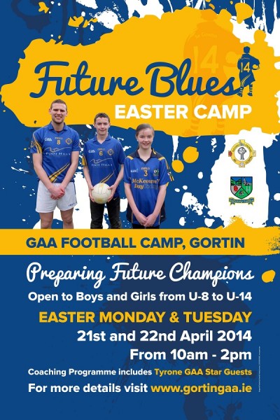 Future Blues Easter camp Poster