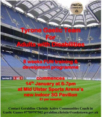 Gaelic Football for Adults with Disabilities