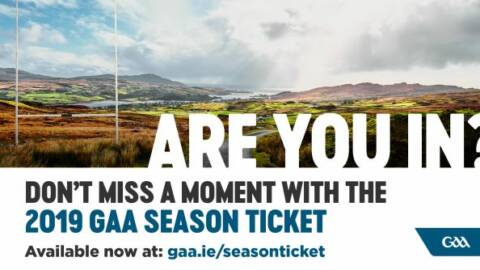 GAA Season Ticket 2019