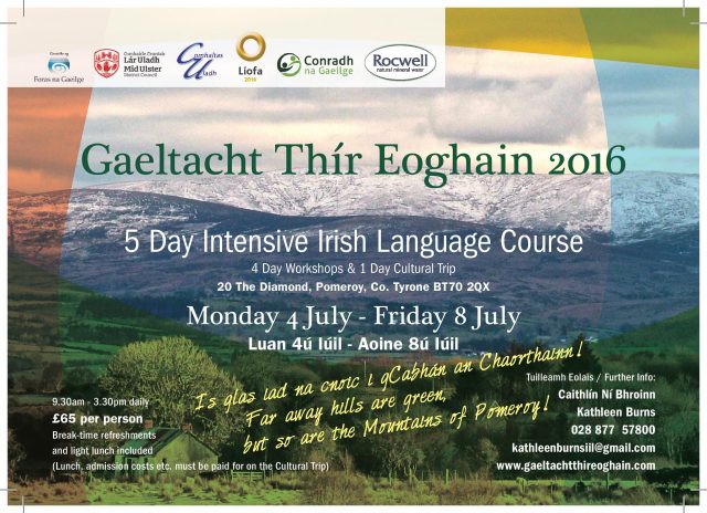 Gaeltacht Thir Eoghain 2016