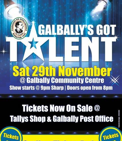 Galbally’s got Talent – Saturday 29th November