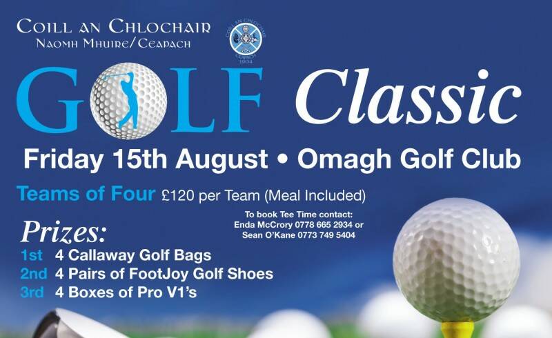Killyclogher St Mary’s Golf Classic 15 August