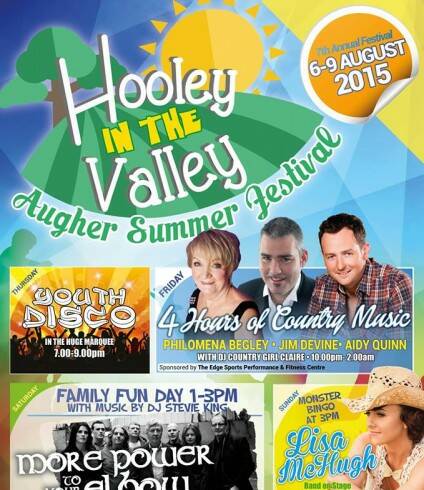 Augher’s Hooley in the Valley 6th -9th August