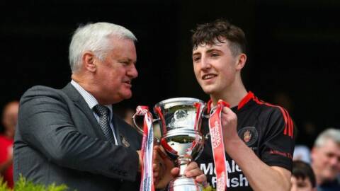 Tyrone win All Ireland Under 17 Football competition