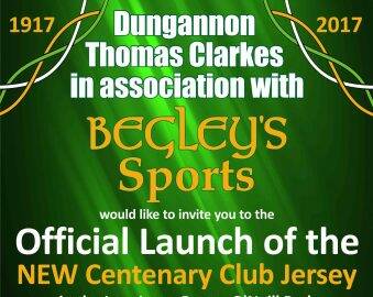 Dungannon Clarkes Centenary Jersey Launch