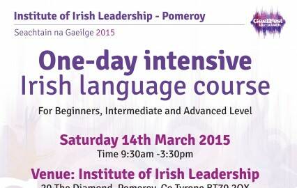 Irish Language Course this Saturday