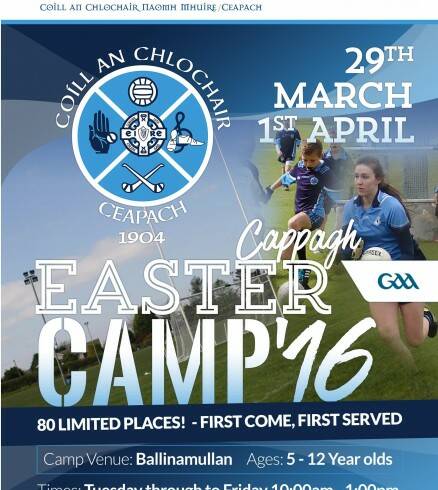 Cappagh Easter Camp 2016