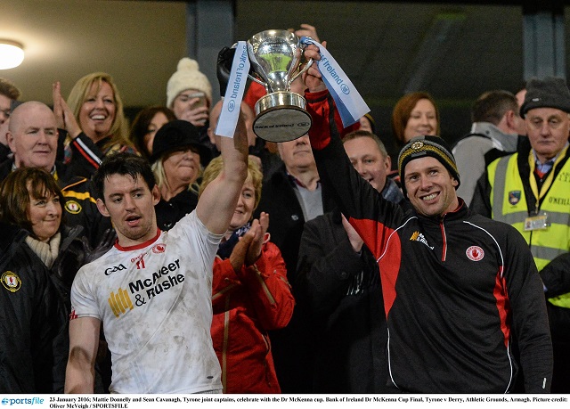 Bank of Ireland Dr. McKenna Cup Final: Tyrone 1-22 Derry 1-17 (AET)  