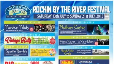 Glenelly Rockin By The River Festival 13th-21st July