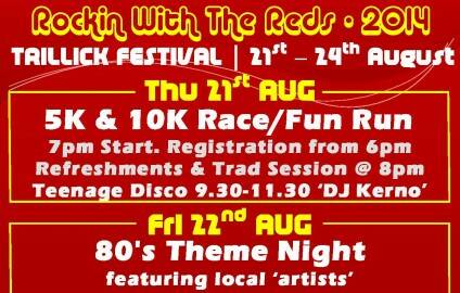 Trillick  “Rockin’ with the Reds” 2014