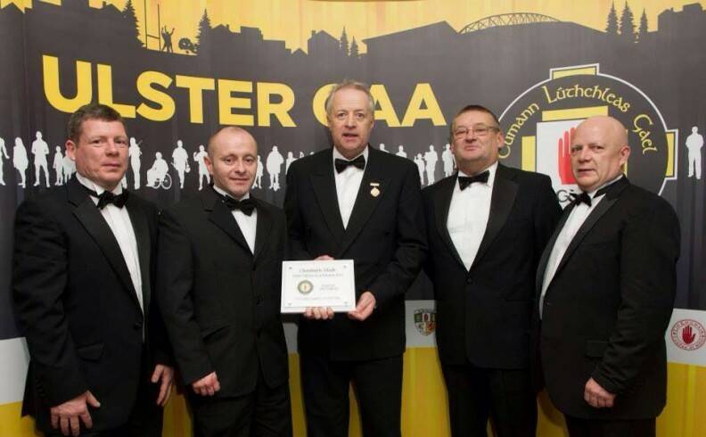 Strabane take coaching prize at Ulster G.A.A. President’s Awards