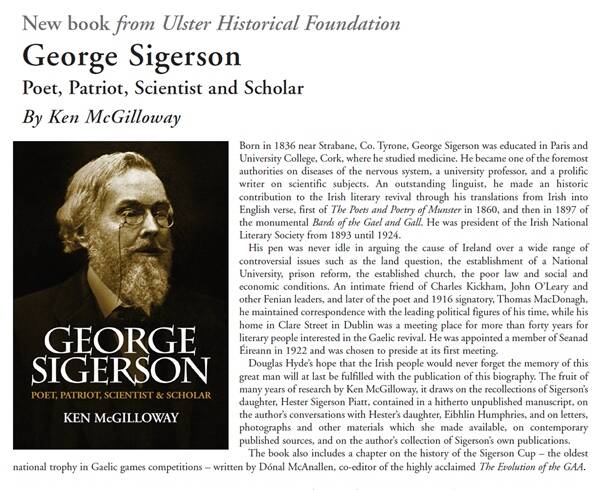 George Sigerson – Book Launch