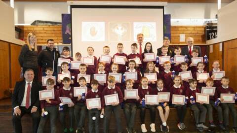 St Colmcille’s Primary School, Carrickmore Learn Irish with Tyrone GAA