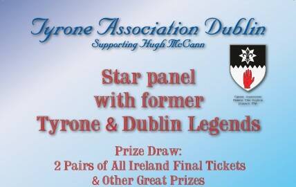 Tyrone Association Dublin chat night this Saturday