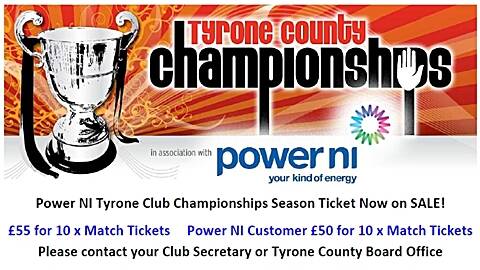 Power NI Tyrone Championship Season Ticket