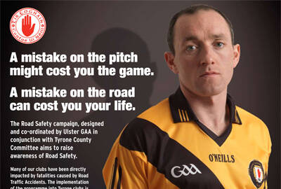 Tyrone Road Safety Poster