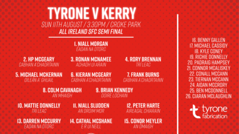 Tyrone Line Out