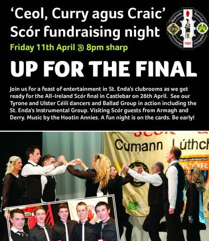 Omagh St Enda’s – Up for the Final – 11th April