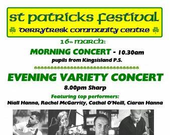 Derrytresk to host St Patrick’s Festival