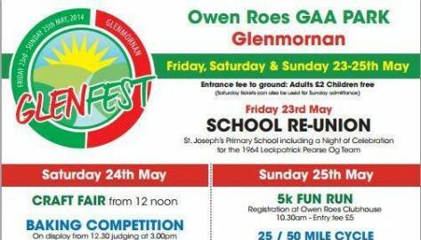 Glenfest 23-25 May @ Owen Roes GFC