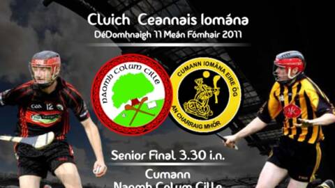 County Hurling Finals – Sun 11th Sept