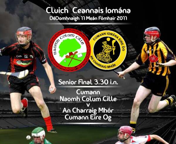 County Hurling Finals – Sun 11th Sept