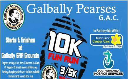Galbally Pearses 10/5/3K fun run walk – 6th October